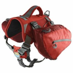 Kurgo Hunderucksack Baxter rot