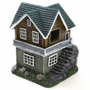 Deep Sea Aquariumdekoration Alpenhaus 9.6x9.7x12.5cm