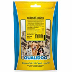 QUALIDOG Hundeleckerli Semi-Moist Lamm & Reis gross 150g