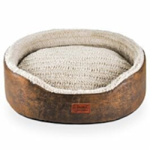 Freezack Hundebett Oval Erine braun