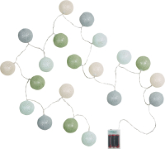 LISI Lichterkette Cottonball