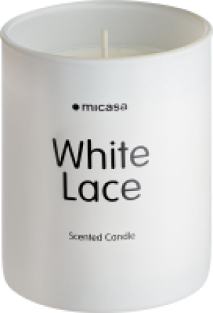 Micasa  SIAN White Lace Duftkerze