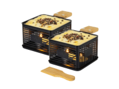 Raclette mit Rechaudkerzen & Holzgriff