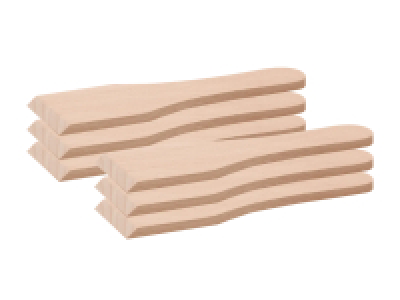 Raclettespachtel Holz, 6er