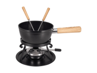 K&auml;sefondue-Set Black, 5-tlg. (Aktion nur in der Deutschschweiz g&uuml;ltig)