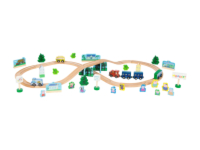 Holzeisenbahn-Set Peppa Wutz