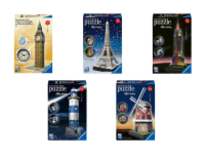 Lidl  3D-Puzzle Geb&auml;ude
