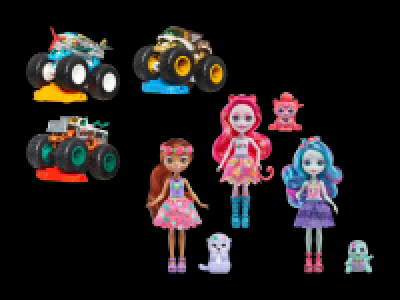 Monster Truck/Enchantimals-Puppe
