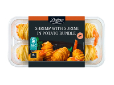 Crevetten mit Kartoffelpanade