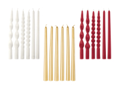 Lidl  Stabkerzen-Set, 6-tlg.