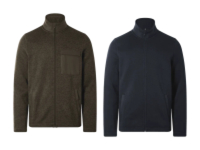 Strickfleece-Jacke